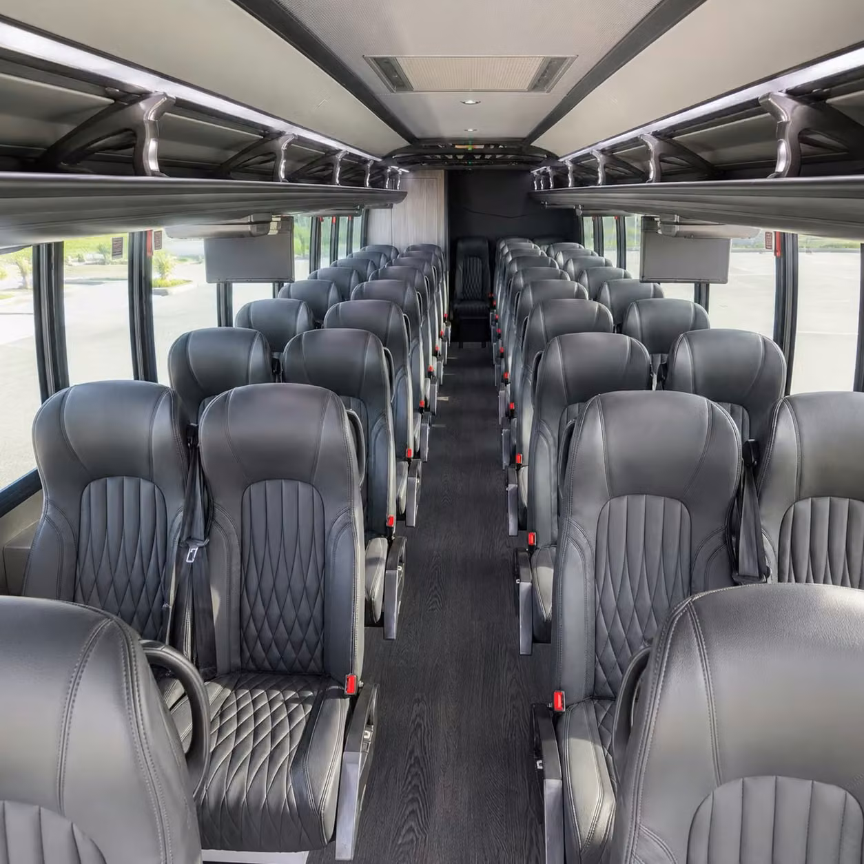 25 passenger minibus inside
