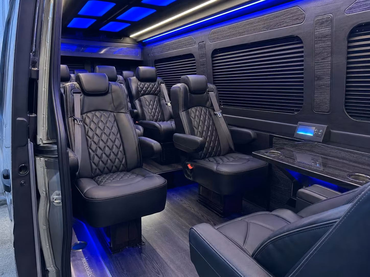 sprinter van transportation for groups and events across warner robins
