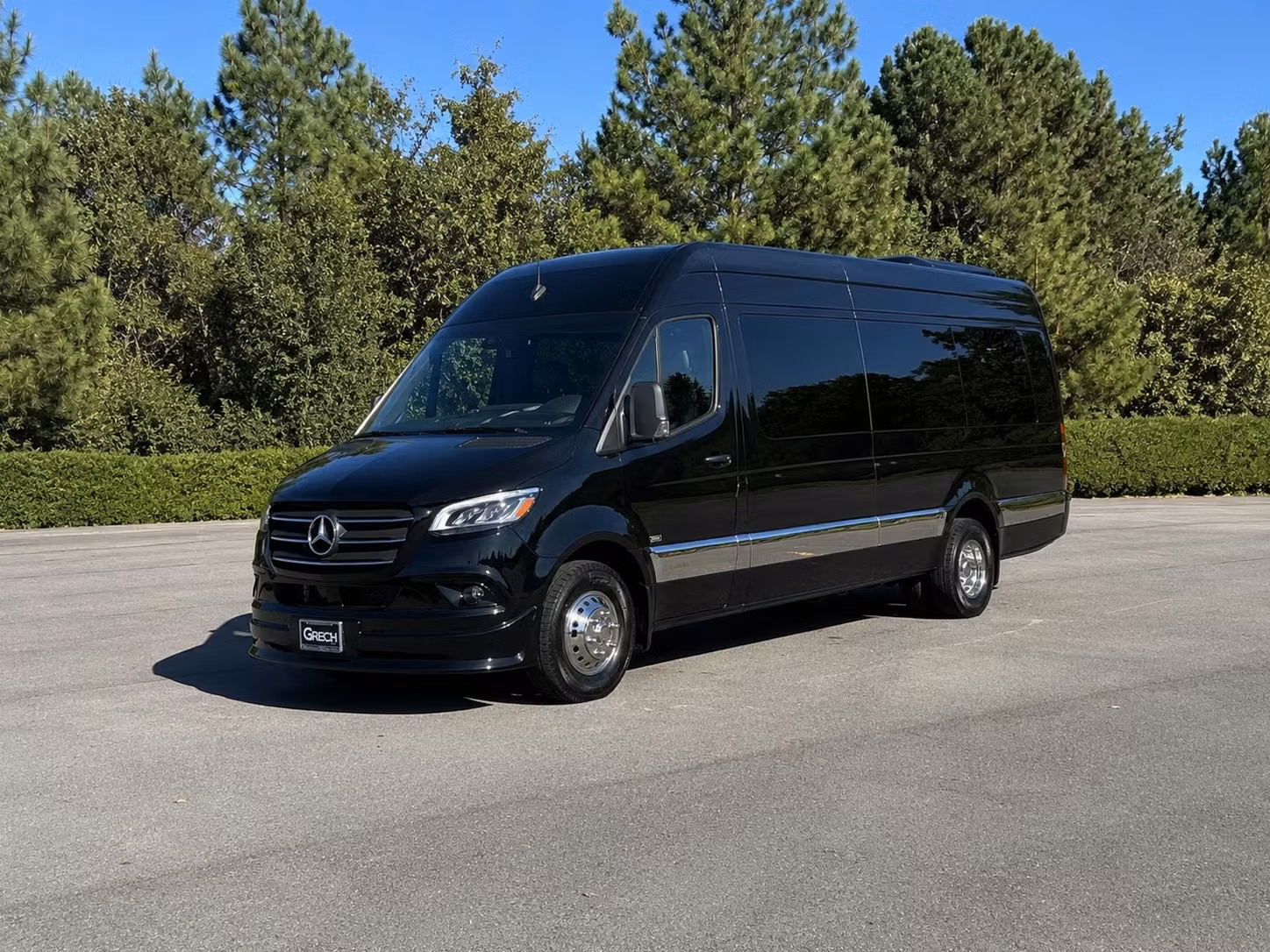 sprinter van with driver